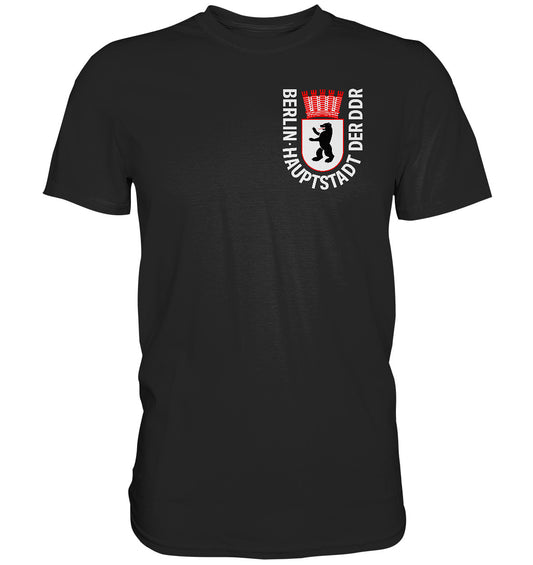 DDR Ostalgie Shirt Unisex • WAPPEN BERLIN - HAUPTSTADT DER DDR