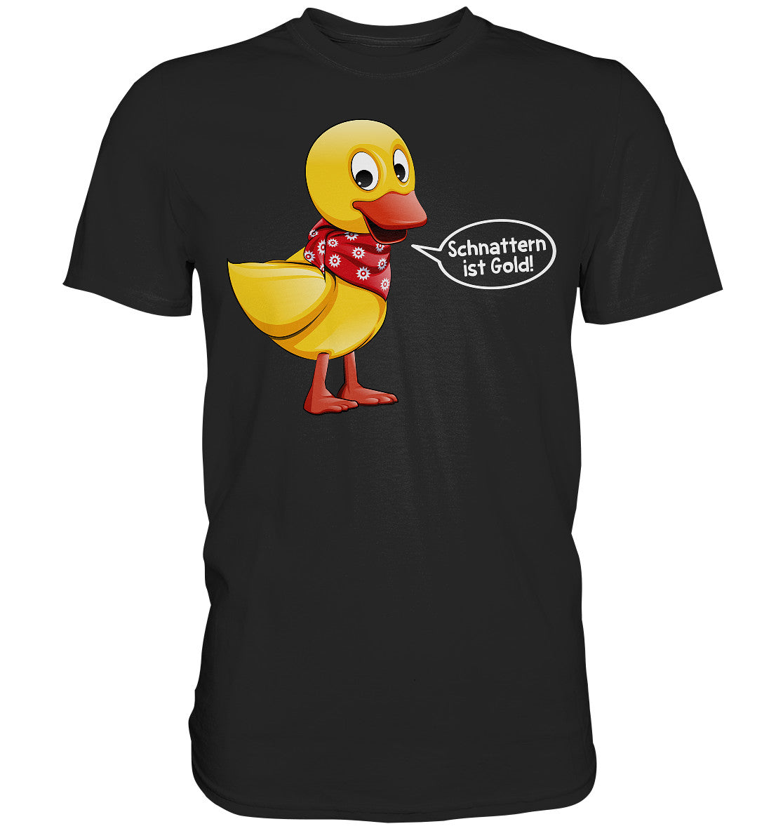 DDR Ostalgie Shirt Unisex • UNSER SANDMÄNNCHEN - SCHNATTERINCHEN - SCHNATTERN IST GOLD!