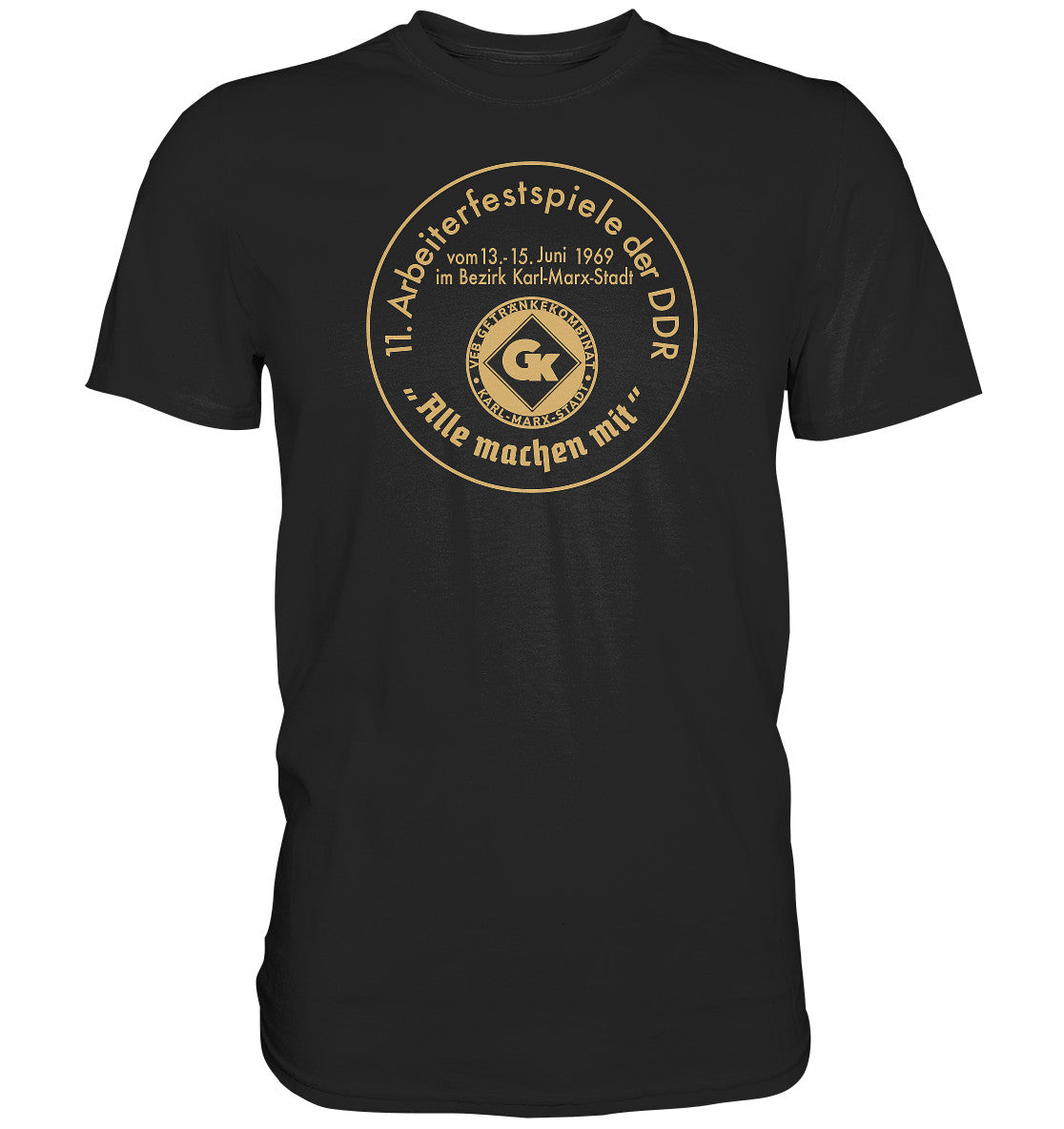 DDR Ostalgie Shirt Unisex • ARBEITERFESTSPIELE KARL-MARX-STADT
