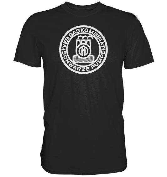 DDR Ostalgie Shirt Unisex • GASKOMBINAT SCHWARZE PUMPE