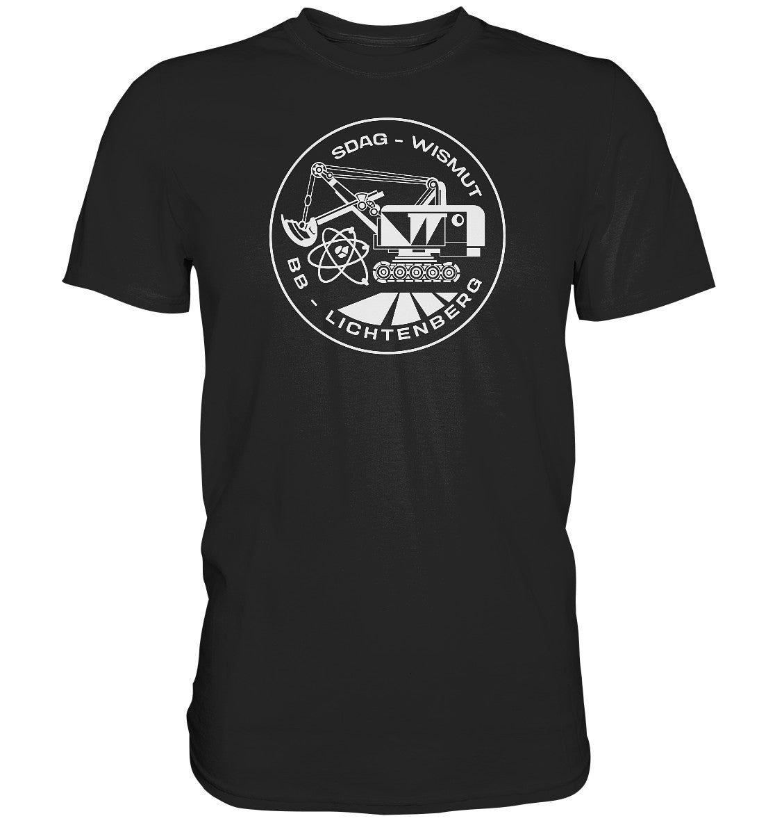 DDR Ostalgie Shirt Unisex • SDAG WISMUT - BB LICHTENBERG