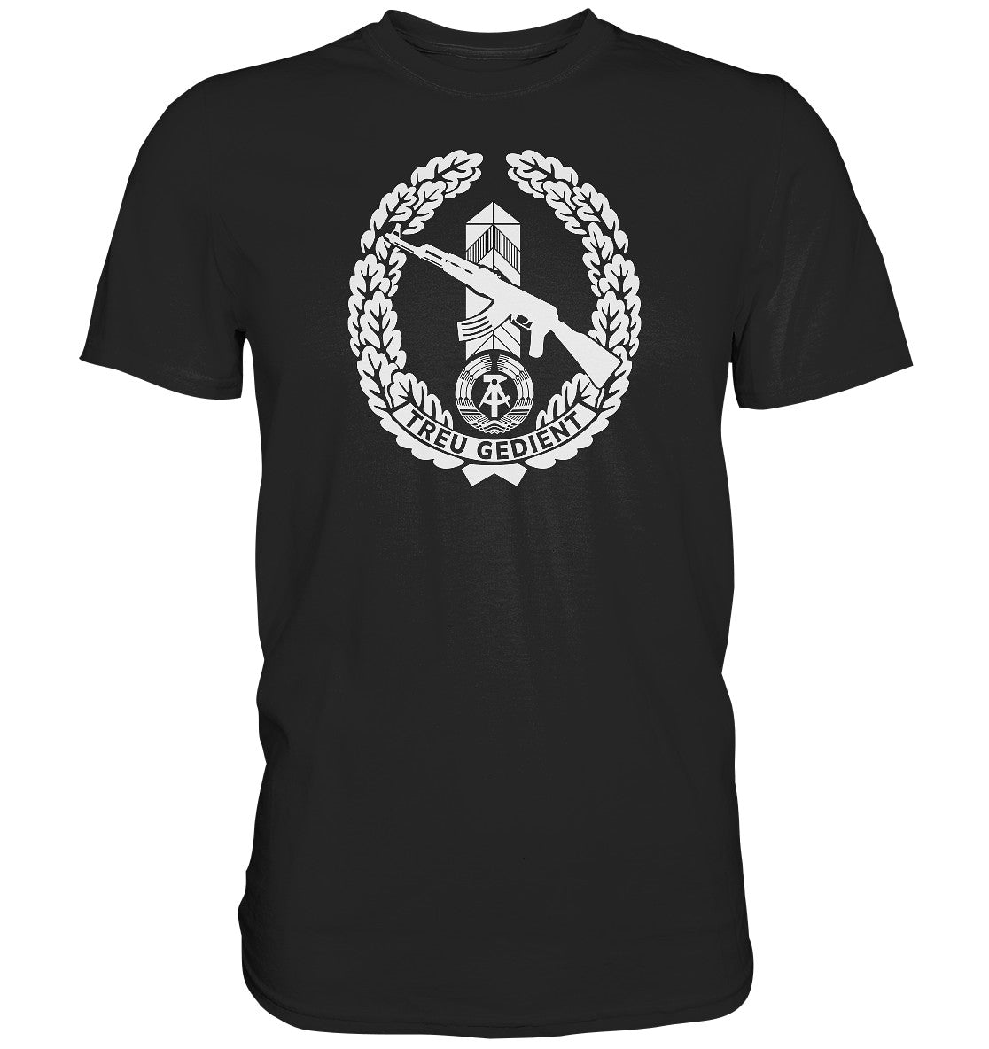 DDR Ostalgie Shirt Unisex • NVA-ORDEN - TREU GEDIENT - GRENZTRUPPEN