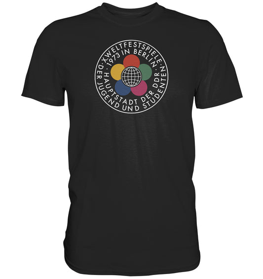 DDR Ostalgie Shirt Unisex • WELTFESTSPIELE 1973 - dunkel