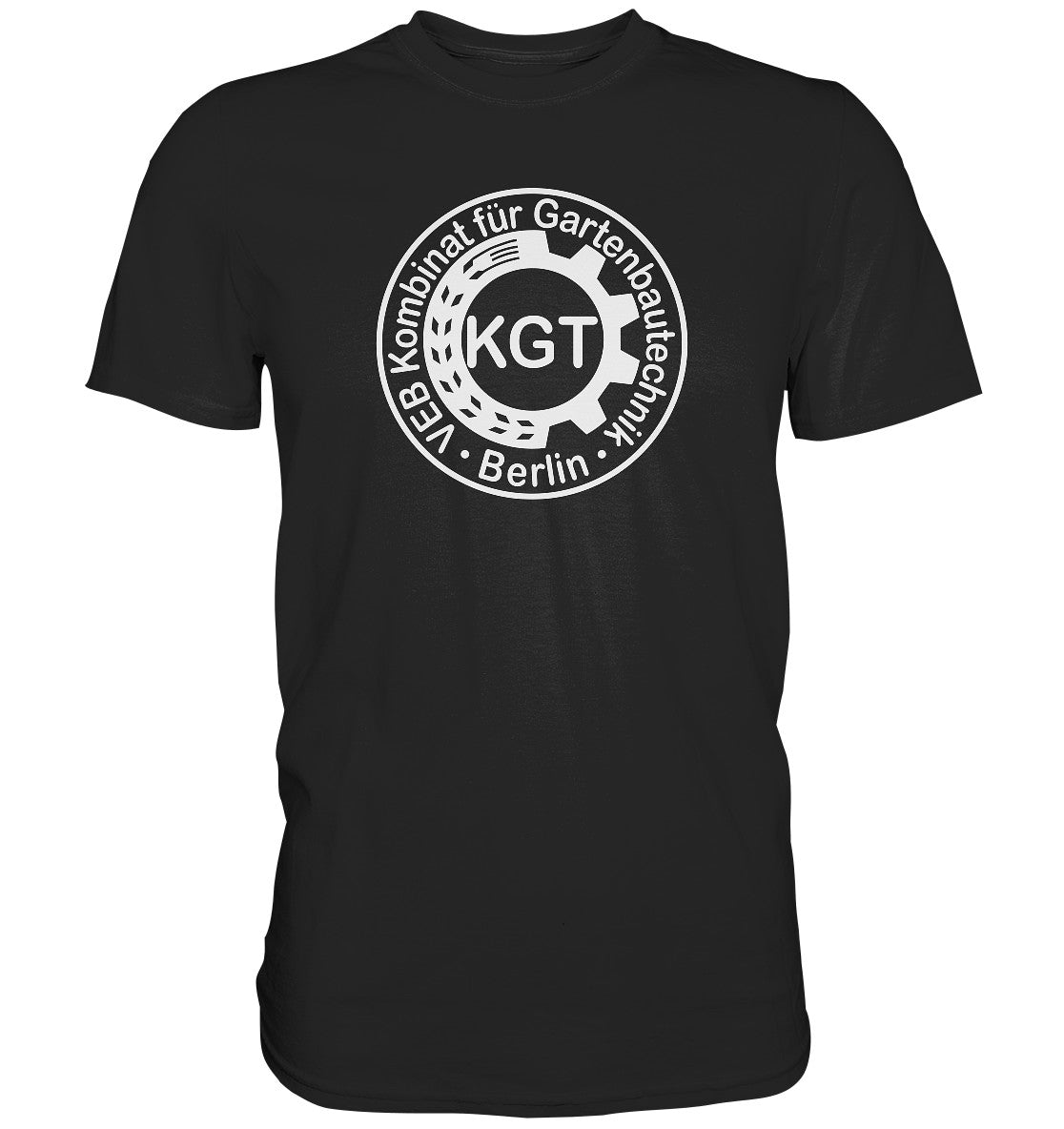 PREMIUM SHIRT UNISEX • KGT - VEB KOMBINAT FÜR GARTENBAUTECHNIK BERLIN