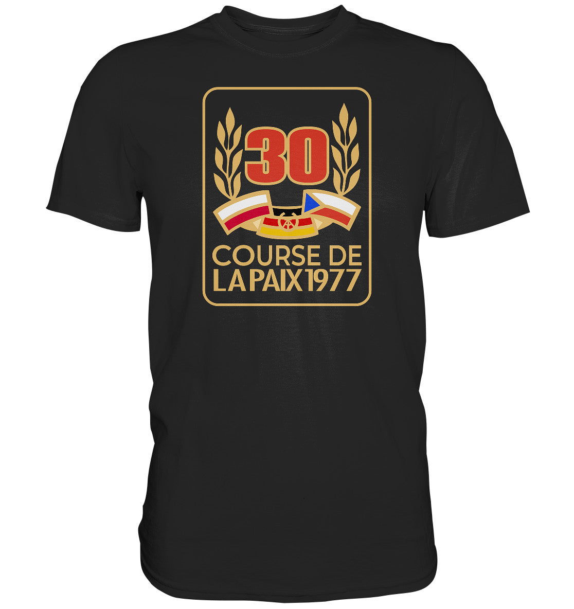 DDR Ostalgie Shirt Unisex • FRIEDENSFAHRT 1977