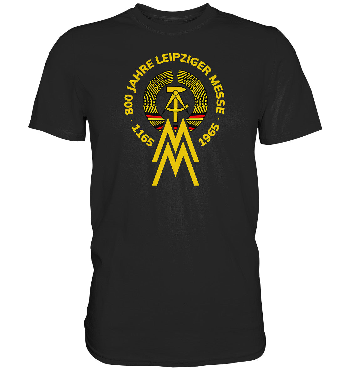 DDR Ostalgie Shirt Unisex • 800 JAHRE LEIPZIGER MESSE