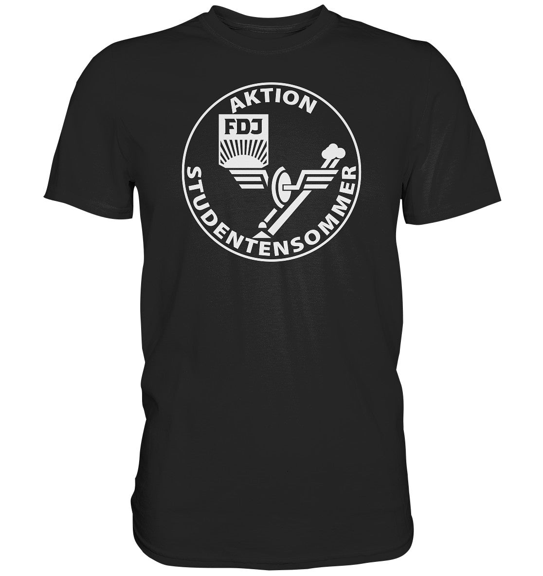 DDR Ostalgie Shirt Unisex • FDJ AKTION STUDENTENSOMMER