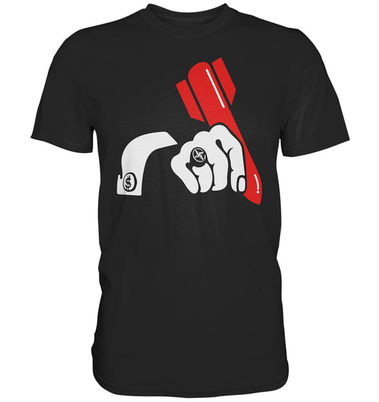 DDR Ostalgie Shirt Unisex • ANTI-NATO, ANTI-PERSHING FRIEDENSPLAKAT