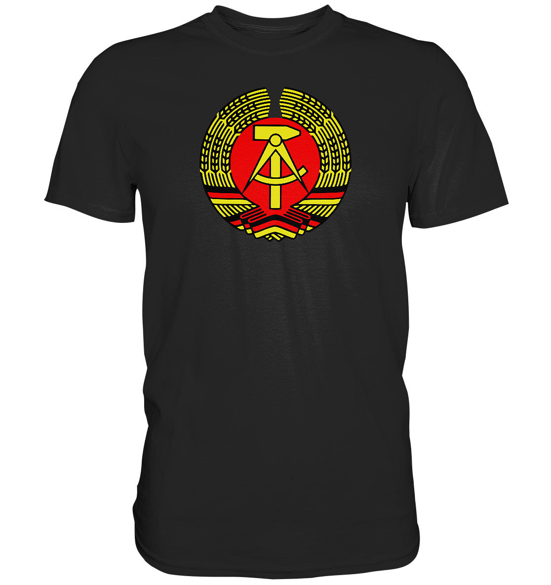 DDR Ostalgie Shirt Unisex • DDR EMBLEM