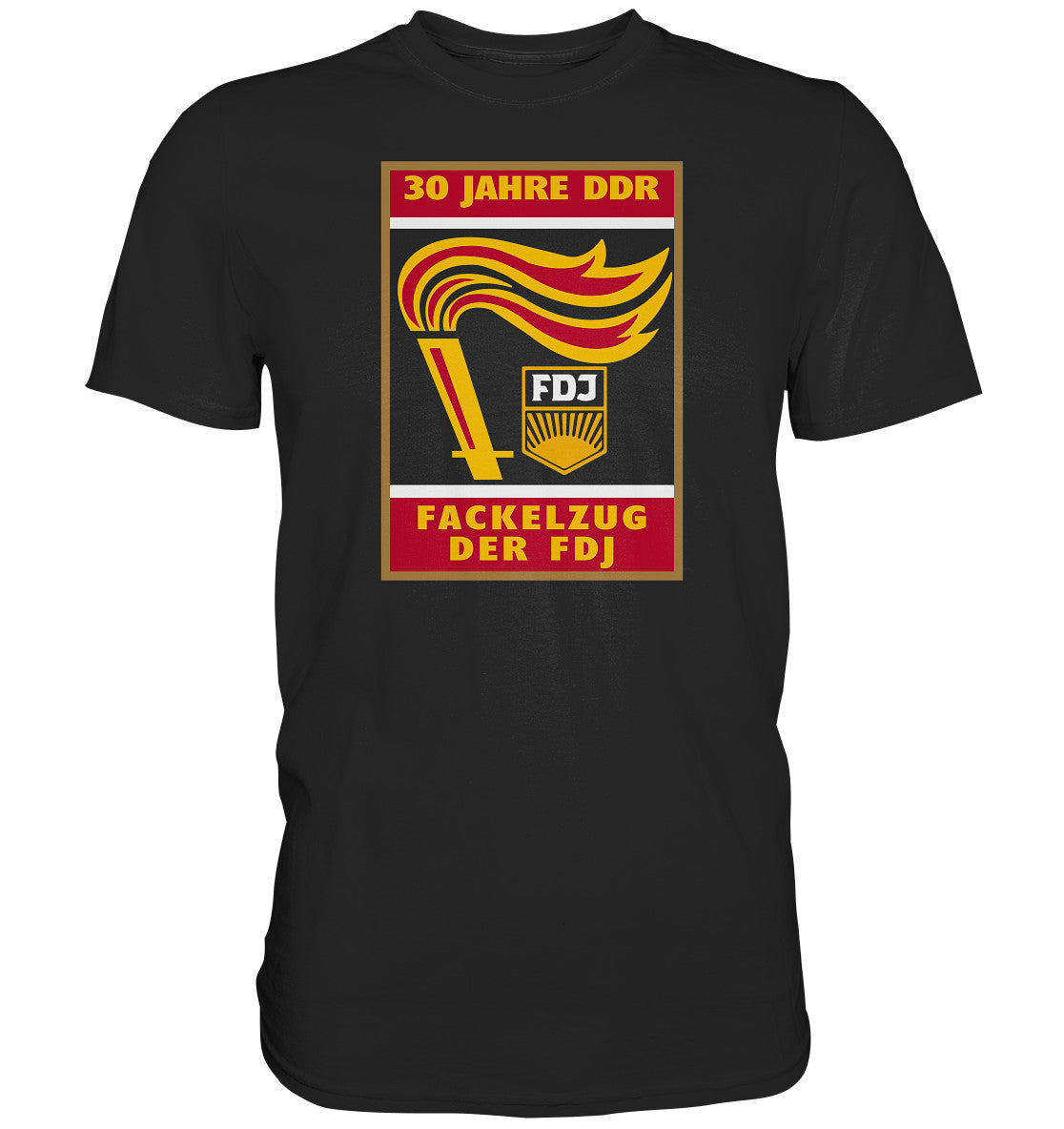 DDR Ostalgie Shirt Unisex • 30 JAHRE DDR