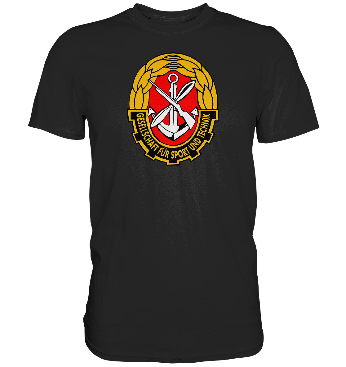 DDR Ostalgie Shirt Unisex • GESELLSCHAFT FÜR SPORT UND TECHNIK