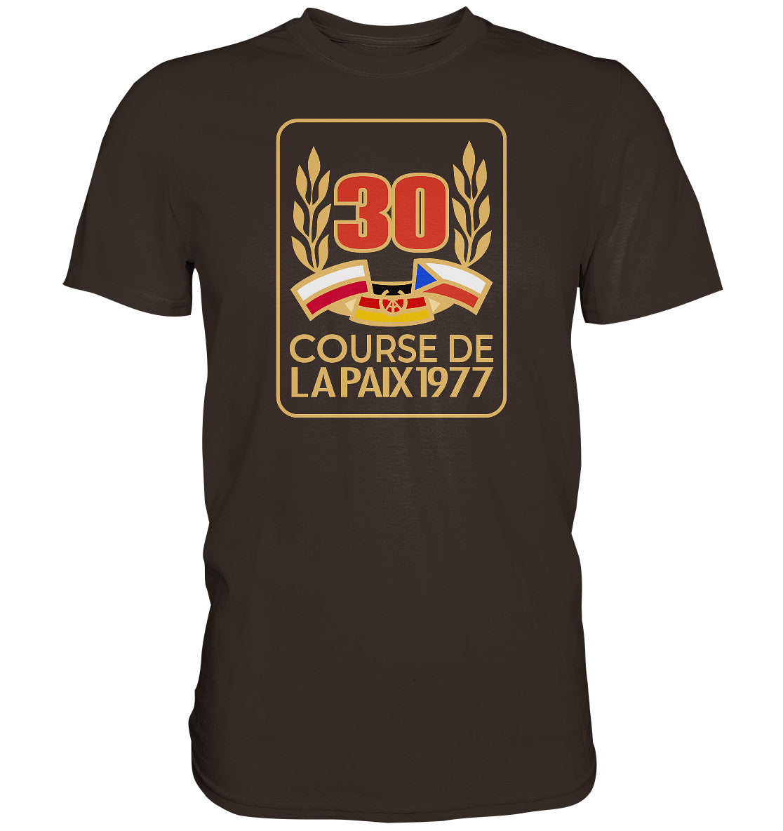 DDR Ostalgie Shirt Unisex • FRIEDENSFAHRT 1977