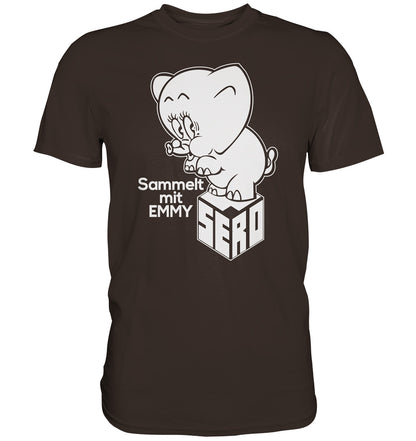 DDR Ostalgie Shirt Unisex • SERO - SAMMELT MIT EMMY- monochrom