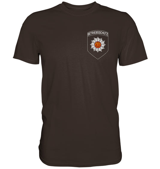 DDR Ostalgie Shirt Unisex • BETRIEBSSCHUTZ BADGE