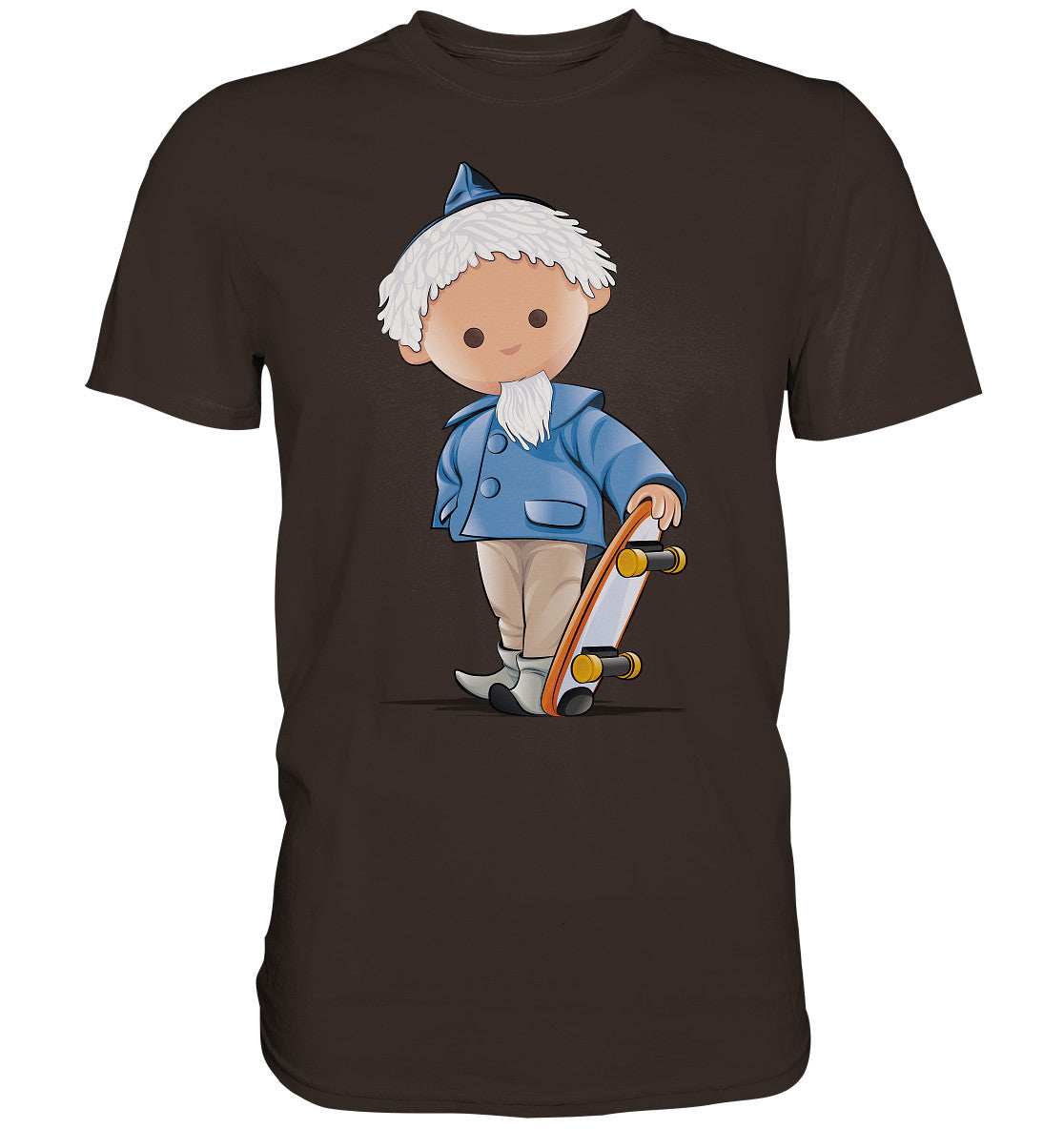 DDR Ostalgie Shirt Unisex • UNSER SANDMÄNNCHEN - ROLLBRETT-SKATER