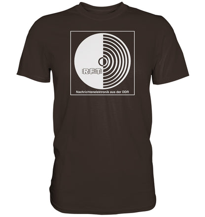 DDR Ostalgie Shirt Unisex • RFT NACHRICHTENELEKTRONIK AUS DER DDR
