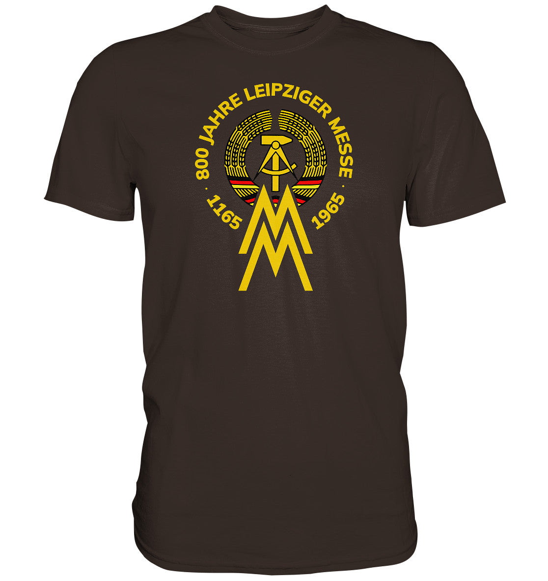 DDR Ostalgie Shirt Unisex • 800 JAHRE LEIPZIGER MESSE