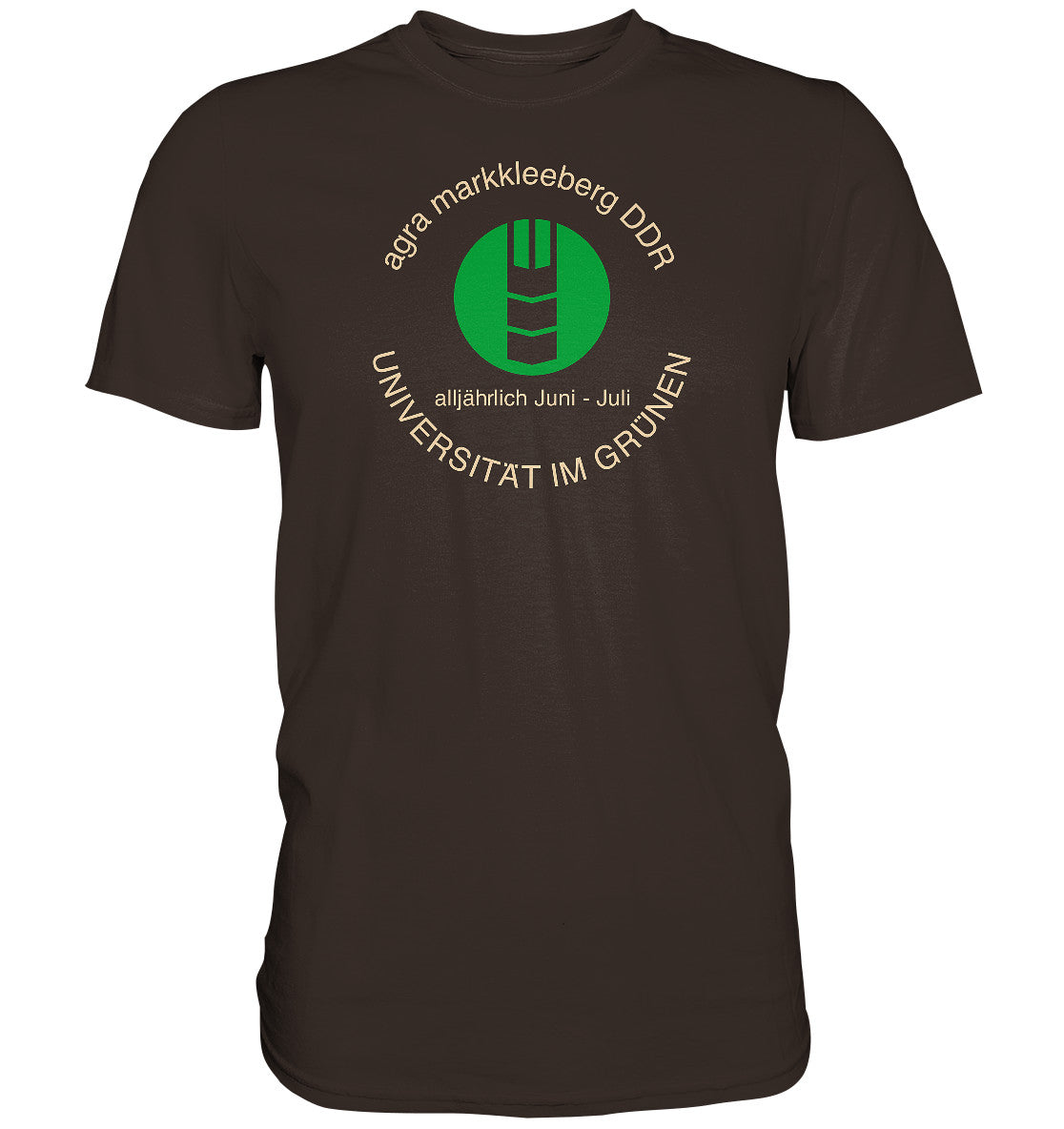 DDR Ostalgie Shirt Unisex • AGRA MARKKLEEBERG DDR