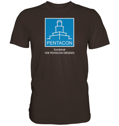 DDR Ostalgie Shirt Unisex • KOMBINAT VEB PENTACON DRESDEN