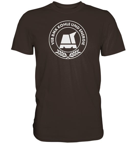 DDR Ostalgie Shirt Unisex • BMK BAU- UND MONTAGEKOMBINAT KOHLE UND ENERGIE