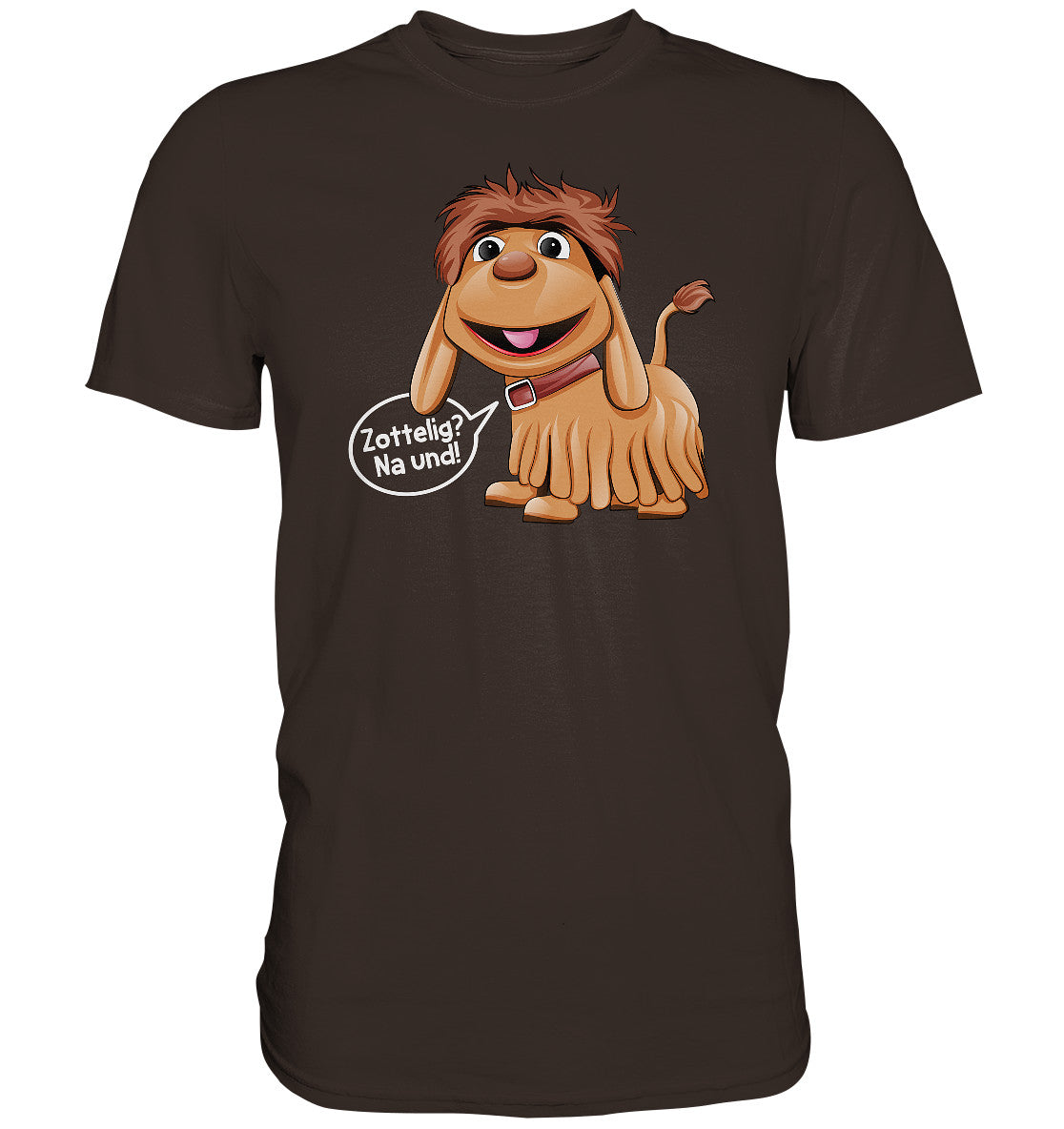 DDR Ostalgie Shirt Unisex • UNSER SANDMÄNNCHEN - MOPPI - ZOTTELIG? NA UND!