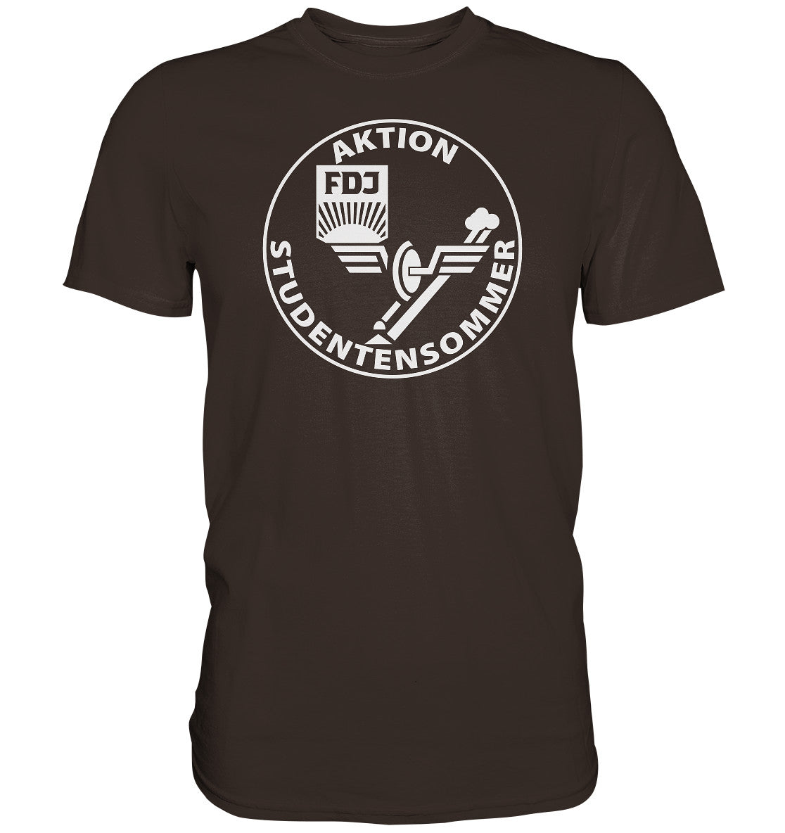 DDR Ostalgie Shirt Unisex • FDJ AKTION STUDENTENSOMMER