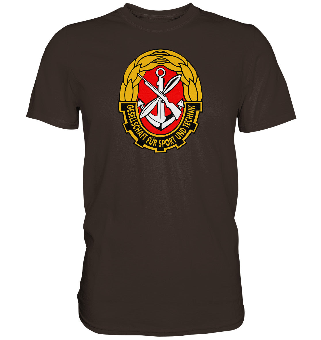 DDR Ostalgie Shirt Unisex • GESELLSCHAFT FÜR SPORT UND TECHNIK
