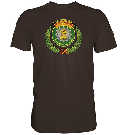 DDR Ostalgie Shirt Unisex • DEM VORBILDLICHEN VOLKSPOLIZISTEN (ABZEICHEN)