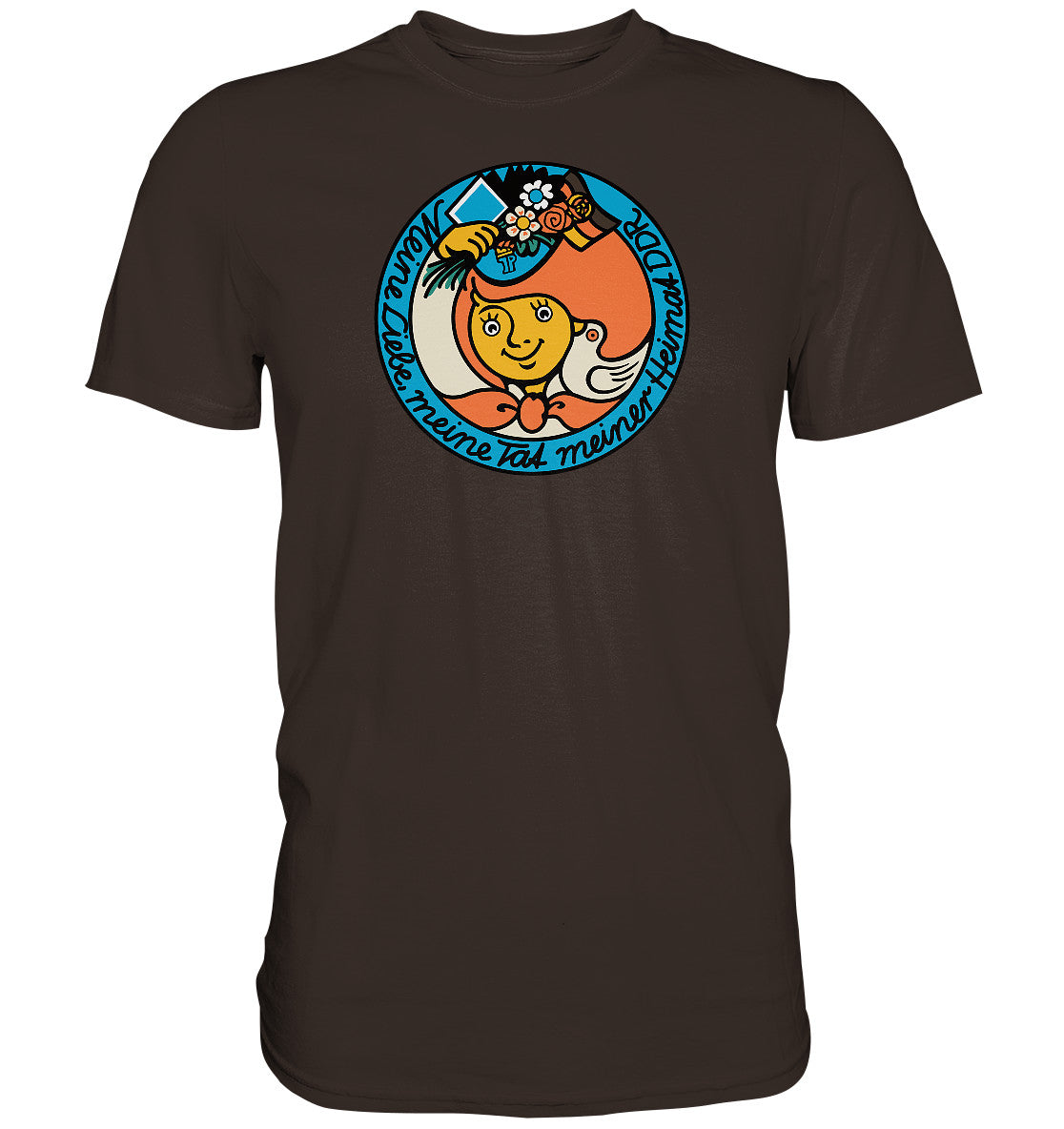 DDR Ostalgie Shirt Unisex • JUNGE PIONIERE - MEINE LIEBE MEINER HEIMAT