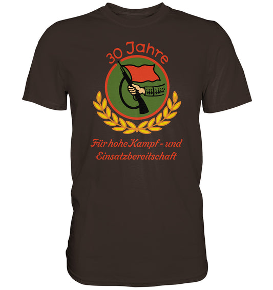 DDR Ostalgie Shirt Unisex • 30 JAHRE KAMPFGRUPPEN