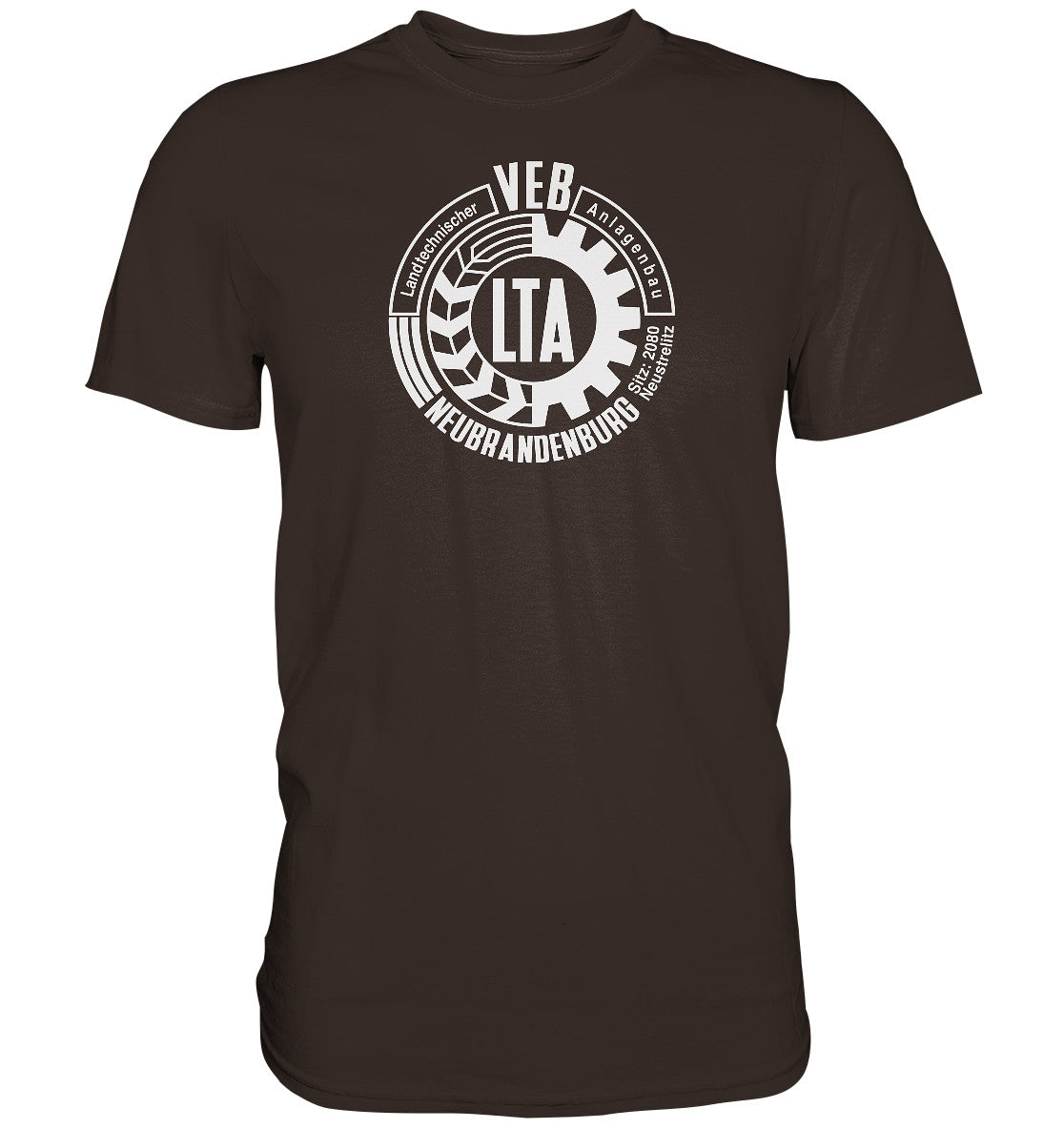 DDR Ostalgie Shirt Unisex • VEB LANDTECHNISCHER ANLAGENBAU NEUBRANDENBURG
