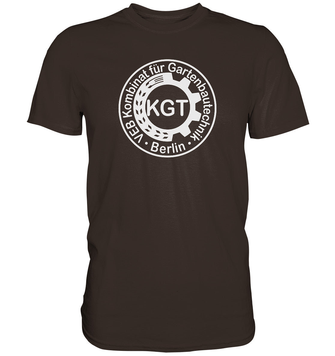 PREMIUM SHIRT UNISEX • KGT - VEB KOMBINAT FÜR GARTENBAUTECHNIK BERLIN