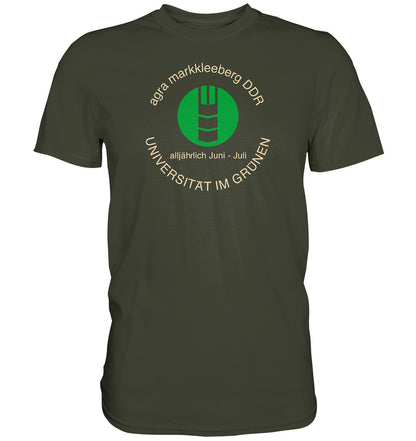 DDR Ostalgie Shirt Unisex • AGRA MARKKLEEBERG DDR