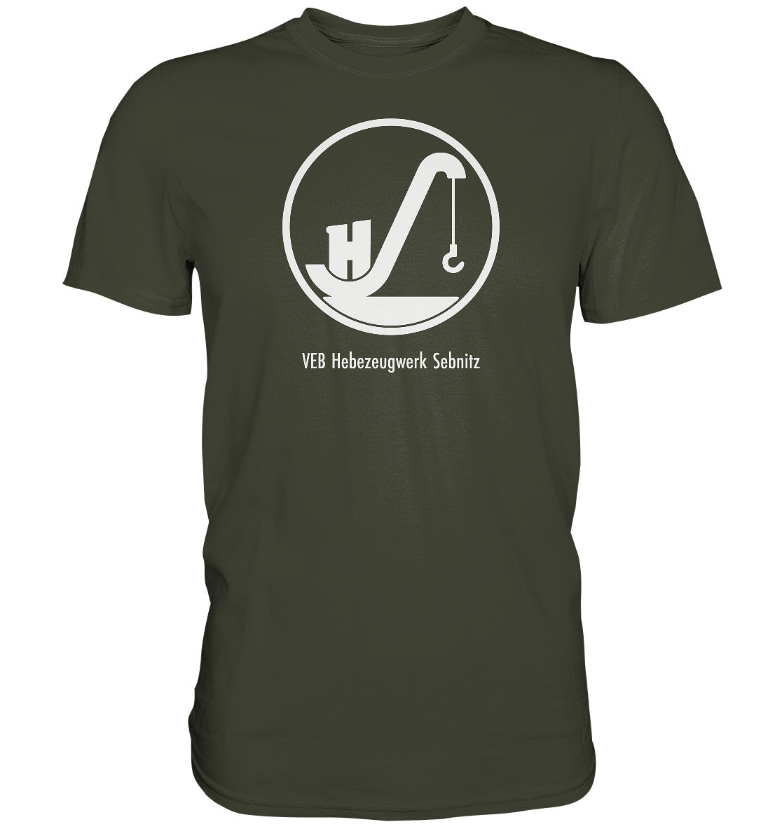 DDR Ostalgie Shirt Unisex • VEB HEBEZEUGWERK SEBNITZ