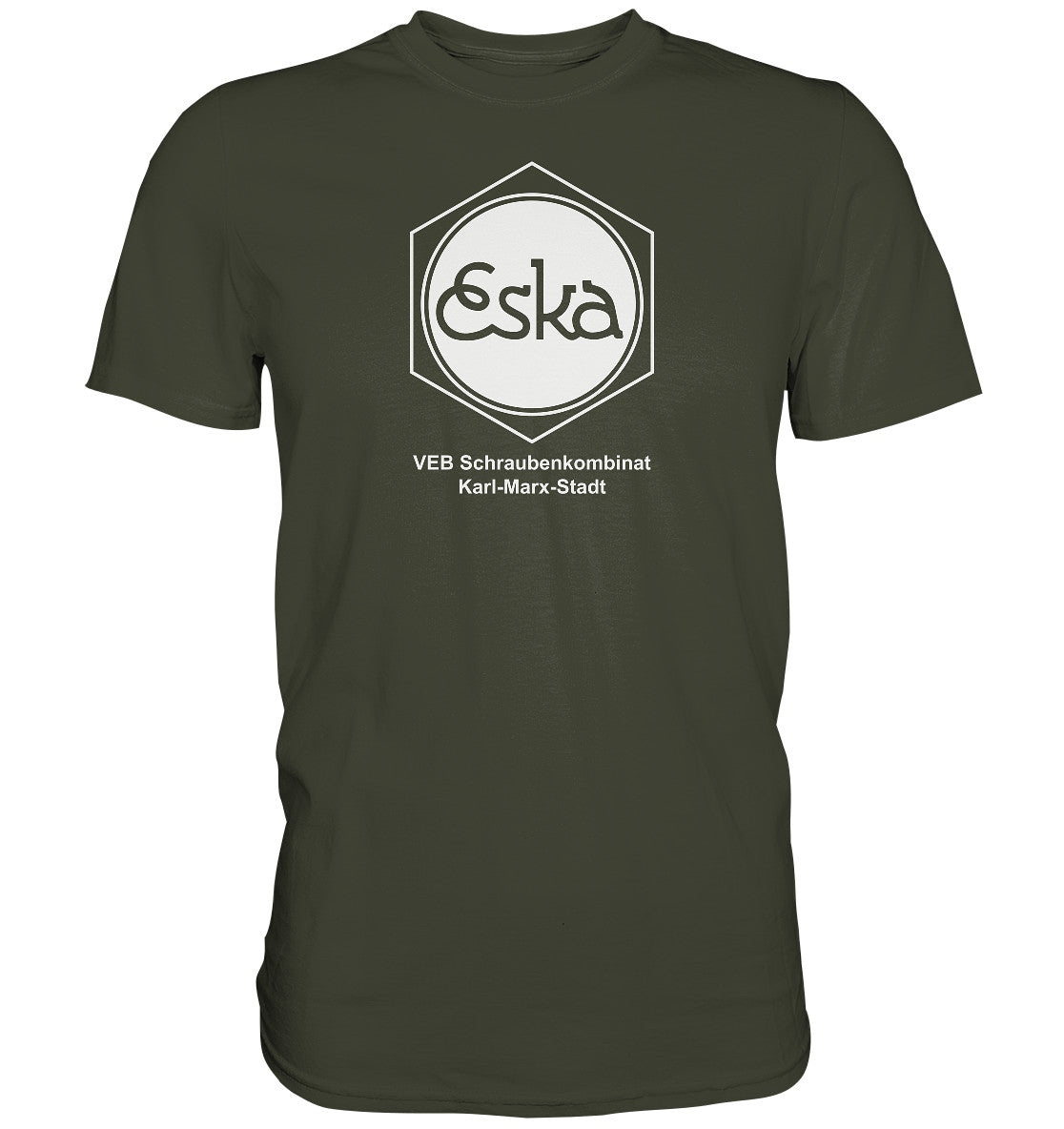 DDR Ostalgie Shirt Unisex • ESKA - VEB SCHRAUBENKOMBINAT KARL-MARX-STADT