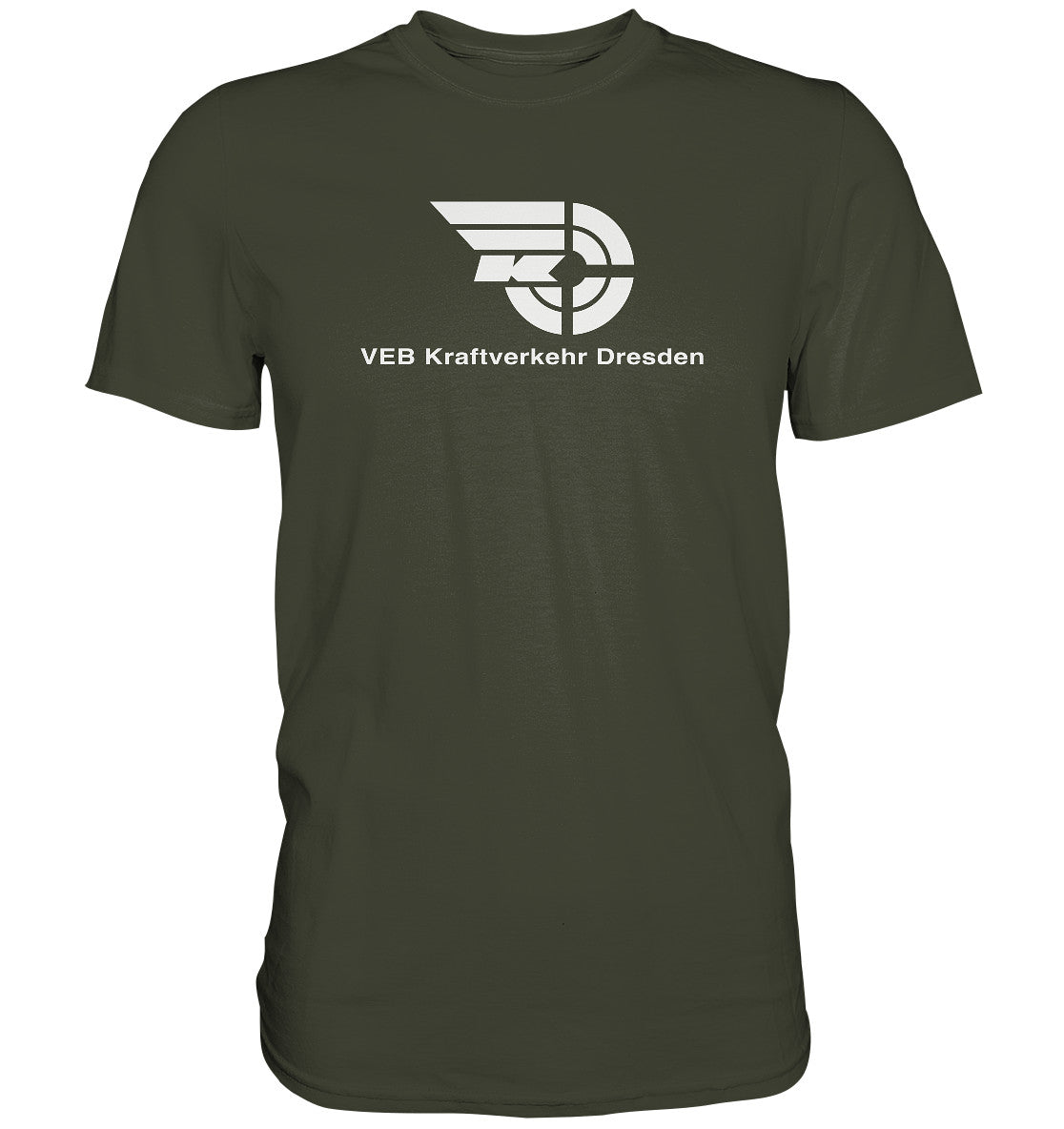 DDR Ostalgie Shirt Unisex • VEB KRAFTVERKEHR DRESDEN