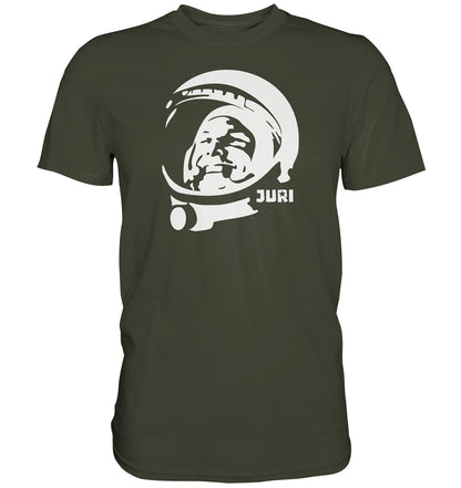 DDR Ostalgie Shirt Unisex • JURI GAGARIN - JURI
