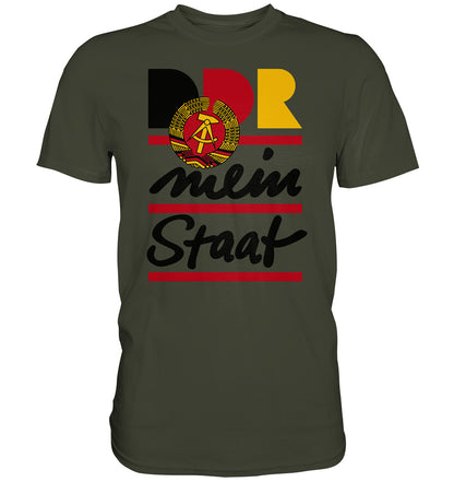 DDR Ostalgie Shirt Unisex • DDR - MEIN STAAT