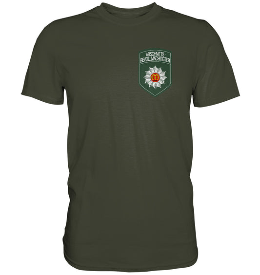 DDR Ostalgie Shirt Unisex • ABV - BRUST BADGE