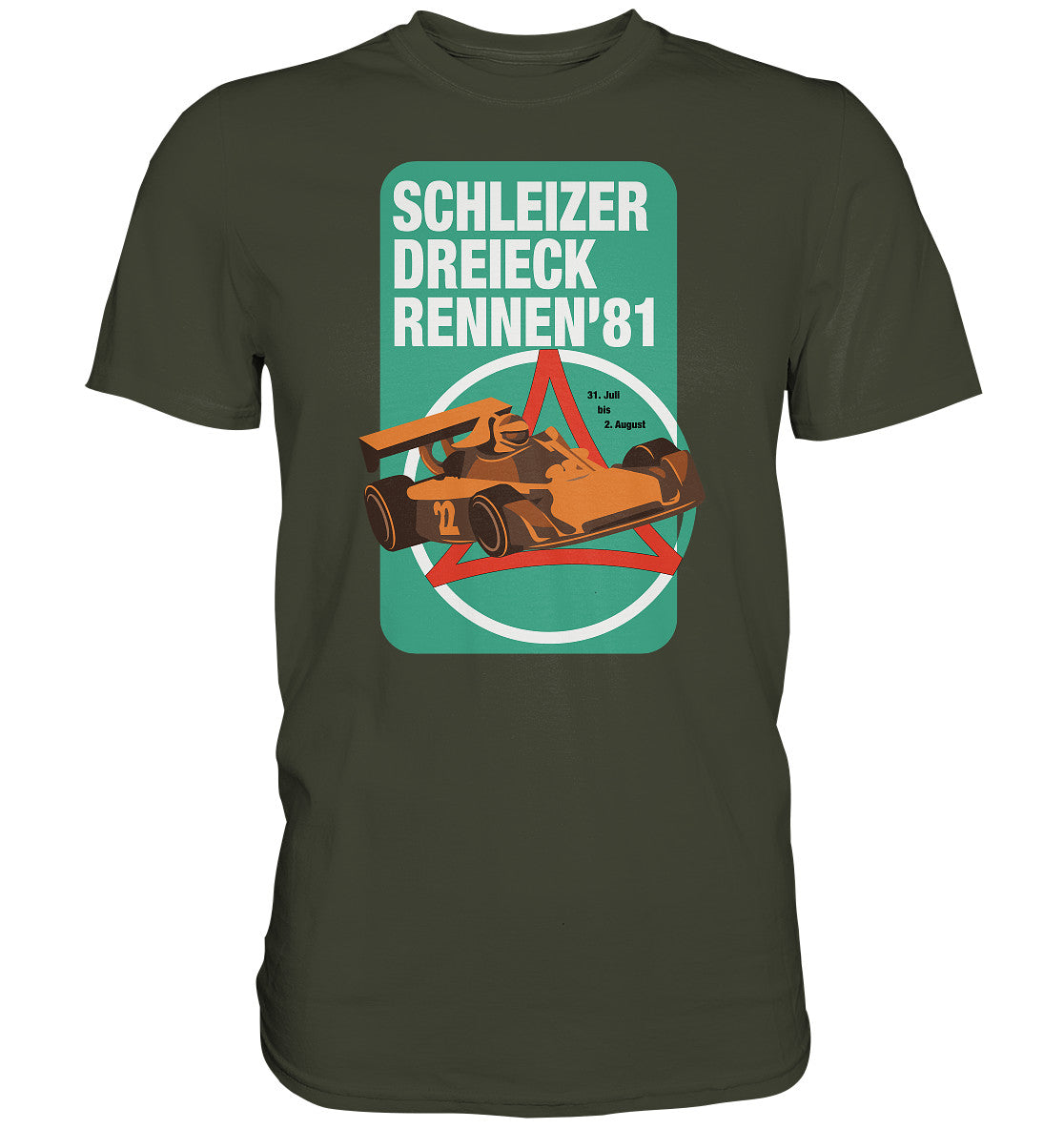 DDR Ostalgie Shirt Unisex • SCHLEIZER DREIECK-RENNEN 1981