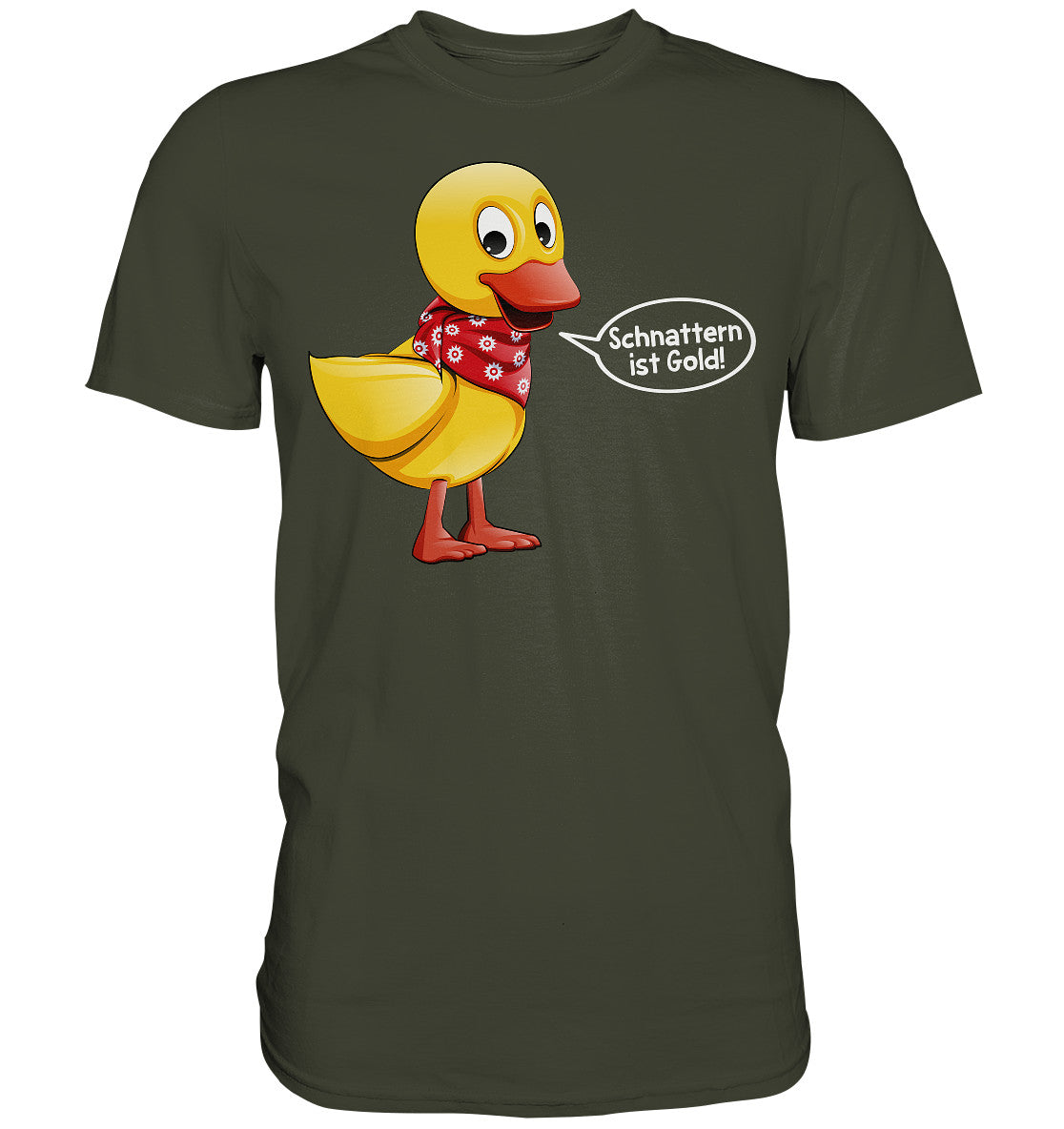 DDR Ostalgie Shirt Unisex • UNSER SANDMÄNNCHEN - SCHNATTERINCHEN - SCHNATTERN IST GOLD!