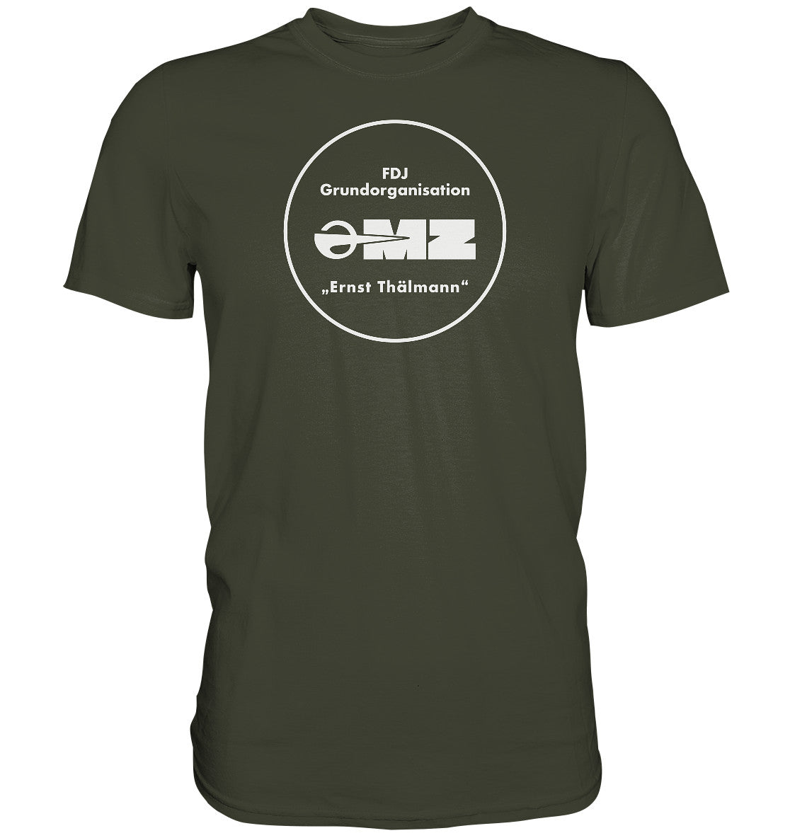 DDR Ostalgie Shirt Unisex • MZ - FDJ GRUNDORGANISATION
