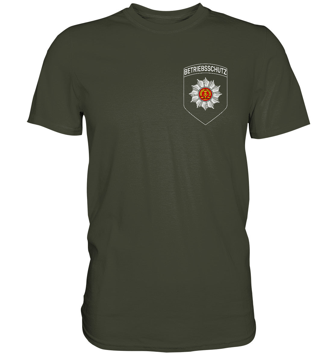 PREMIUM SHIRT UNISEX • BETRIEBSSCHUTZ BADGE