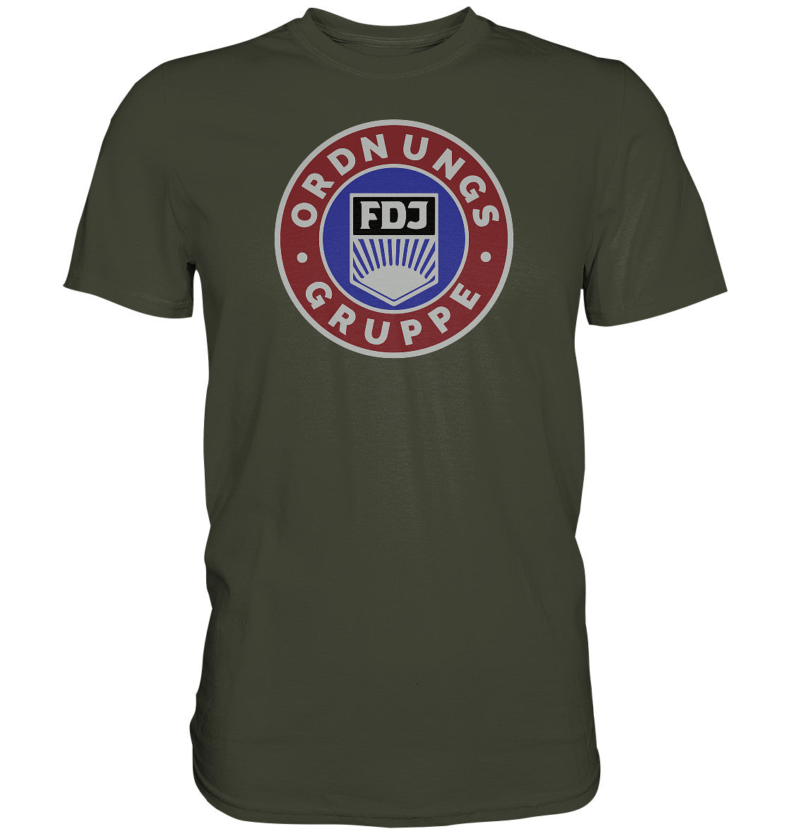 DDR Ostalgie Shirt Unisex • FDJ ORDNUNGSGRUPPE
