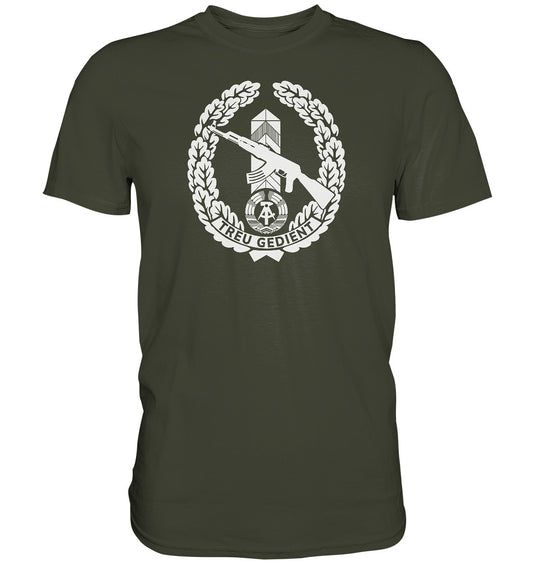 DDR Ostalgie Shirt Unisex • NVA-ORDEN - TREU GEDIENT - GRENZTRUPPEN