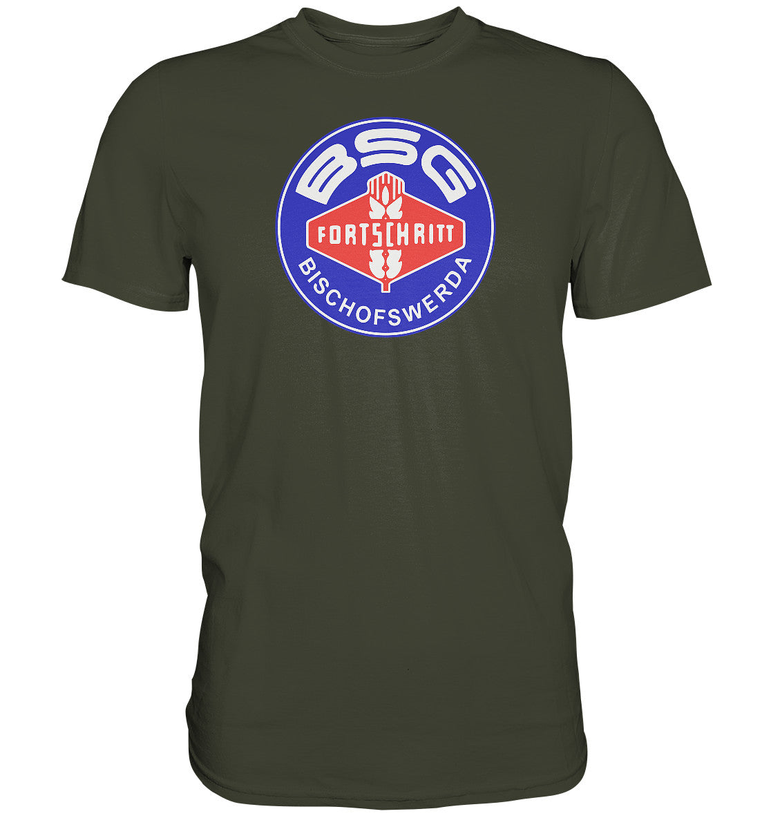 DDR Ostalgie Shirt Unisex • BSG FORTSCHRITT BISCHOFSWERDA