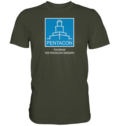 DDR Ostalgie Shirt Unisex • KOMBINAT VEB PENTACON DRESDEN