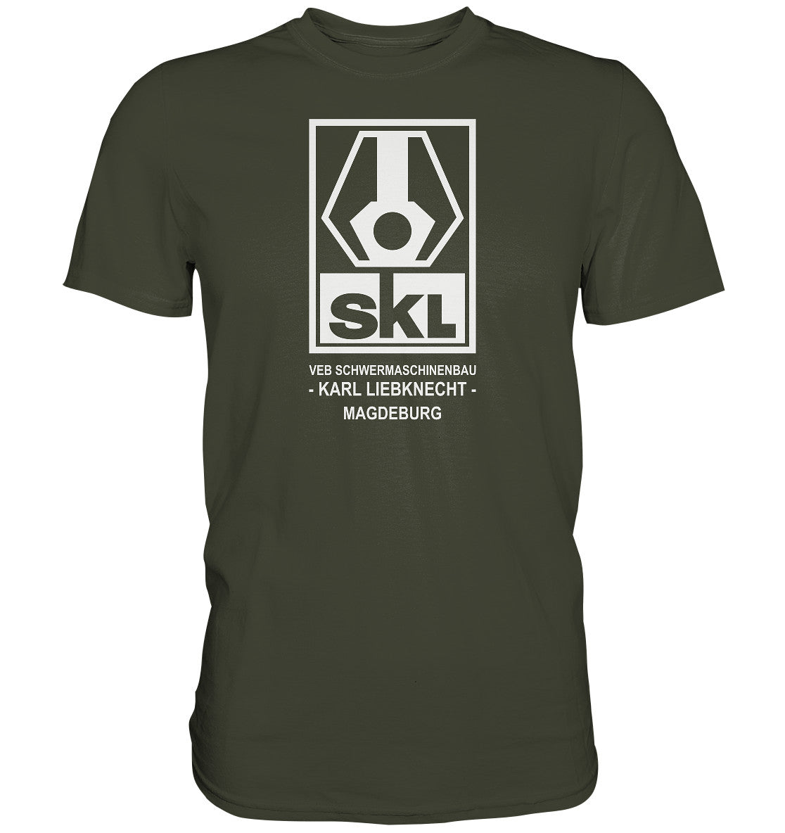 DDR Ostalgie Shirt Unisex • SKL KARL LIEBKNECHT MAGDEBURG