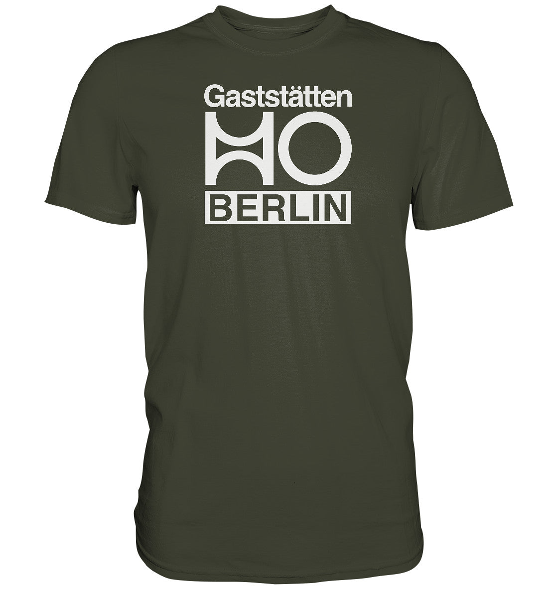 DDR Ostalgie Shirt Unisex • HO GASTSTÄTTEN BERLIN