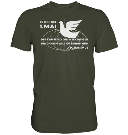 DDR Ostalgie Shirt Unisex • ES LEBE DER ERSTE MAI